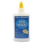Caixa C/ 12 Cola Branca Líquida New Magic 90 - Lavável