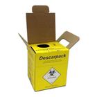 Caixa coletora 3 litros perfurante/cortante - Descarpack