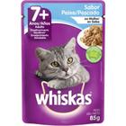 caixa com 12 sachês whiskas alimento úmido para gatos