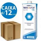 Caixa Com 12x Isosource 1.5 (1 Litro Cada) - Nestlé