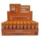 Caixa Com 70 Protetor Labial Calêndula FPS 20 - Vedis