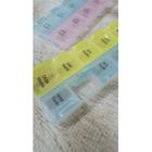 Caixa Comprimido Resistente Porta Medicamento de Plastico Remédio Semanal 7 Dias