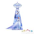 Caixa Cone/ Piramide Infantil Frozen 2 para Lembrancinhas de Aniverssários e festas - MiniDobras