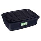 Caixa Container Organizador 10 Litros Com Tampa Preto - Arqplast