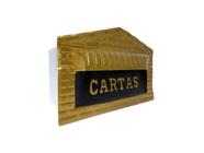 Caixa Correio Tijolinho Aço Carbono 15x25x12cm - Brassol