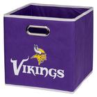 Caixa de armazenamento Franklin Sports Minnesota Vikings NFL 11x11