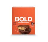 Caixa de Barra Proteica Paçoca e Chocolate 12unid - Bold Snacks