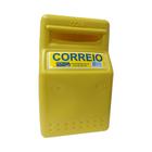 CAIXA DE CORREIO GRADE PVC GOMA-32x20x15cm-AMARELA