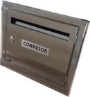 Caixa De Correio Inox Modelo Vertical Com Abertura Frontal - Valeinox