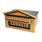 Caixa de Correio Para Cartas Colonial Detras 15x25x12cm - Metal Mig