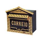 Caixa de Correio Para Cartas Portuguesa Detras 13x24x17cm - Metal Mig