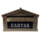 Caixa de Correio para Muro Colonial Tijolinho 12x25cm Dragão