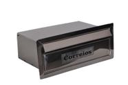 Caixa De Correio Para Muro Fortinox Em Inox 30x20x10cm