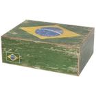 Caixa de madeira brasil - 28x20x10 cm