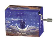 Caixa de música "Flauta Mágica de Wolfgang Amadeus Mozart" Caixa de motivo: cenografia