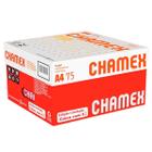 Caixa de Papel A4 Sulfite Chamex Office 210mm x 297mm 75g com 5000 folhas / 10 Resmas com 500 folhas cada