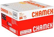 Caixa de papel Chamex com 5 pacotes 75g