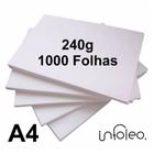 Caixa de Papel Offset 240g A4 com 1000 Folhas - Chambril