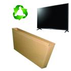 Caixa de papelão para Transporte de TV 43 polegadas Reforçadas LED Plasma LCD 100x60x15
