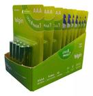 Caixa De Pilhas Alcalina Elgin Energy Aaa 10 Cartelas C/ 8un