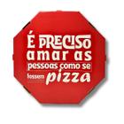 Caixa de Pizza 35cm Urbana - Fundo Branco Premium - 25un