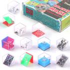 Caixa de quebra-cabeça Balance IQ Maze Game Mini Fidget, 12 unidades Tirafal