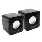 Caixa de Som 2.0 Multimedia Speaker 3W RMS com Controlador de Volume
