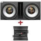 Caixa de Som 2 Tornado Jbl 3000 1500Wrms + Modulo Stetsom