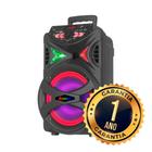 Caixa de Som Amplificada Amvox ACA 255 HIT, 250W RMS, Bluetooth, Iluminação LED, Bivolt Preta