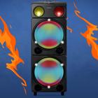 Caixa de Som Amplificada Philips Party Speaker Tax 5509 2400W Bluetooth USB