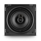 Caixa De Som Arandela Quadrada Preta 50W Rms Frahm 6Cx 50