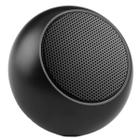 Caixa De Som Bluetooth Mini Metal Amplificada 3W Preto