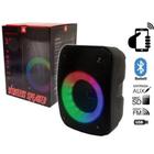 Caixa De Som Bluetooth Multimídia Portátil Usb Sd Rádio Fm Subwoofer TWS Estéreo Led Croma Rgb Party Bateria - ATURN SHOP