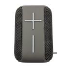 Caixa de Som Bluetooth Portátil Kimaster K400-Preta c/ cinza
