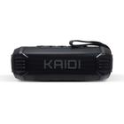 Caixa De Som Bluetooth Wireless Kaidi Kd 805 Prova D'água Preta