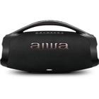 Caixa de Som Boombox Plus AIWA BBS-01-B 200W BT 30H IP66 USB Bivolt Preto AWS-BBS-01-B