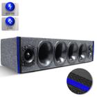 Caixa De Som Corneteira Shutt 600w 6 Vias 2 Tweeter + 4 Driver Automotivo Porta Mala Toca Muito