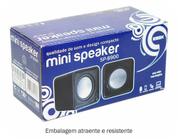 Caixa de Som Mini Speaker USB SP-8900 K-mex Preta - KMEX