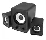 Caixa De Som Para Pc/Mp3 9W 2.1 Subwoofer Les-202