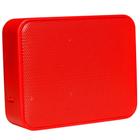 Caixa de Som Portátil Hayom CP2702 - Bluetooth - Resistente à Água - Vermelha - 271102