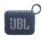 Caixa de Som Portátil JBL Go 4 - Bluetooth 5.3 - IP67 À Prova Dágua - 4,2W RMS - Azul - JBLGO4BLU