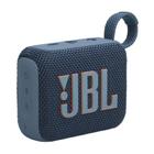 Caixa de Som Portátil JBL GO 4 Bluetooth à Prova D'água - Azul