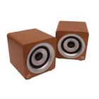 Caixa de Som Portátil Newlink Speaker Pine, Bluetooth, 20W RMS, Marrom - SP113NL