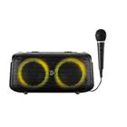 Caixa de Som Pulse PULSEBOX 2 DOUBLE 6.5" pol LED/BT/Usb-700W - 1 Mic