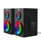 Caixa De Som Redragon Orchestra Gs811 Rgb Stereo2.0 3.5Mm/Bt