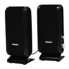 Caixa de Som Satellite s-001 com 2 Watts RMS USB e Mini Jack 3.5 MM - Preto