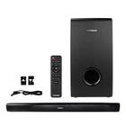 Caixa de Som Soundbar e Subwoofer Bluetooth Telefunken 2.1 200W Polaris 700 Audio System Cinema Usb Player 110/220v