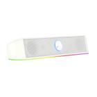 Caixa de som soundbar gamer gs560 adiemus redragon branco