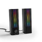 Caixa de Som SoundBar LED RGB 10w Alimentação Usb CS25 Xtrad
