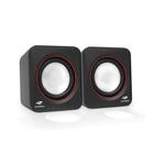 Caixa de Som Speaker 2.0 3W SP-301BK Preta C3 TECH